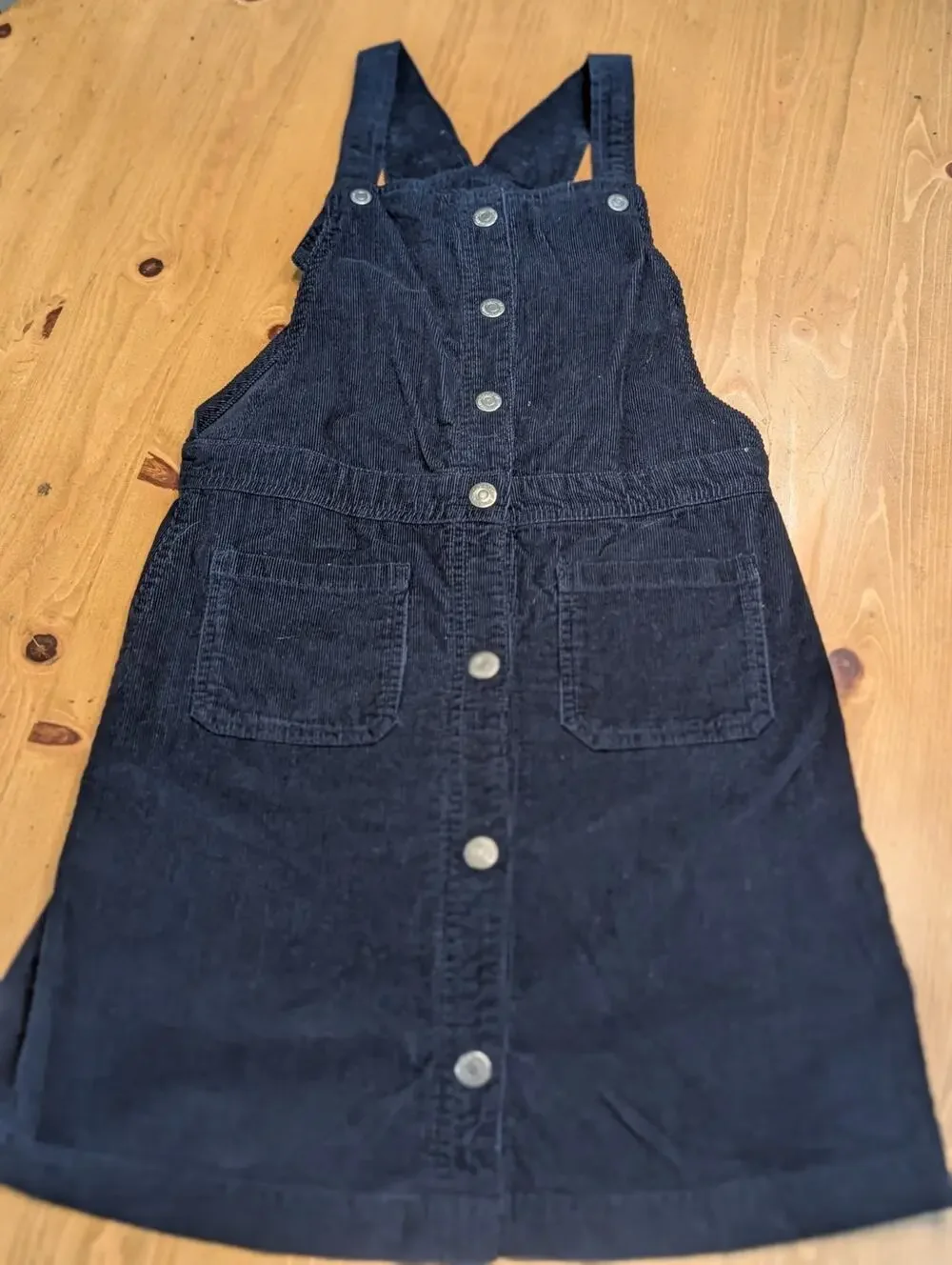 Old Navy, Corduroy Overall Dress, Navy, XL 14/16, NWOT